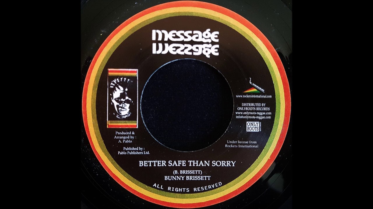 BUNNY BRISSETT - Better Safe Than Sorry [1981]