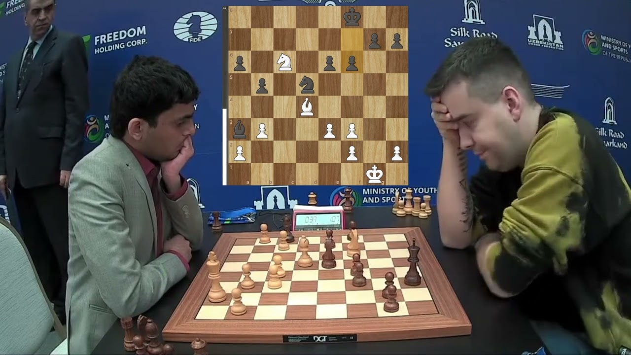 Nihal Sarin (2689) vs Ian Nepomniachtchi (2795) - FIDE World Blitz Chess Championship 2023