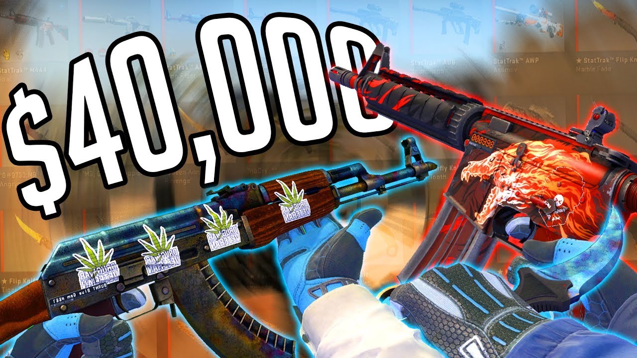 INSANE $40,000 CS:GO INVENTORY SHOWCASE! (TurboMotionZ Edition)