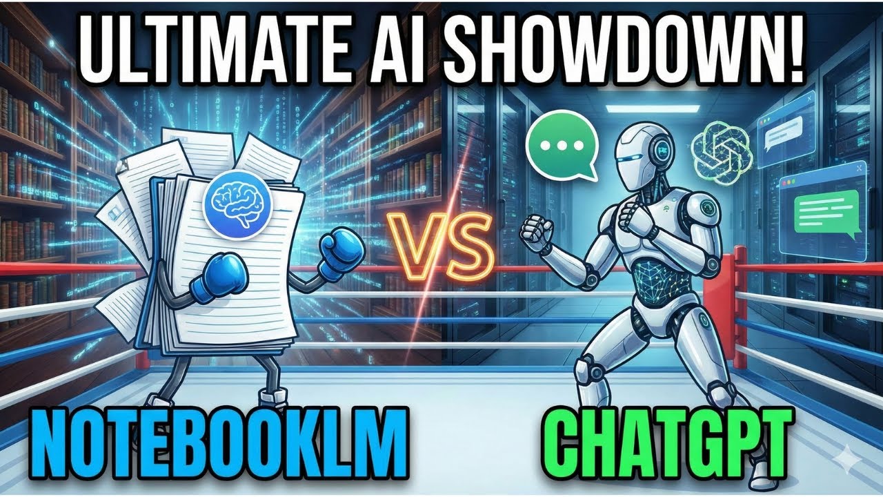 NotebookLM vs ChatGPT