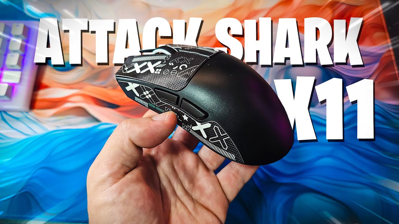 ATTACK SHARK X11 - ANÁLISE MAIS COMPLETA E TUDO QUE VOCÊ PRECISA SABER!