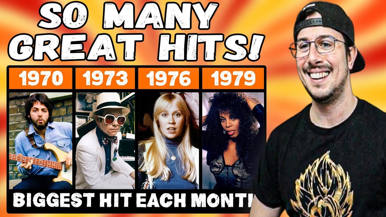 These Were the Most Popular 70s Songs in America Each Month!? 🇺🇸