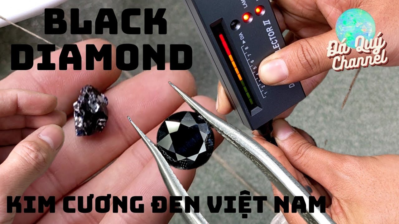 Lượm viên Kim Cương đen mài ra và cái kết đầy bất ngờ