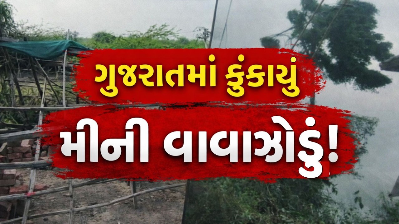 Gujarat Heavy Rain | Mini Cyclone | ગુજરાતમાં ફૂંકાયું મીની વાવાઝોડું | ABP Asmita LIVE