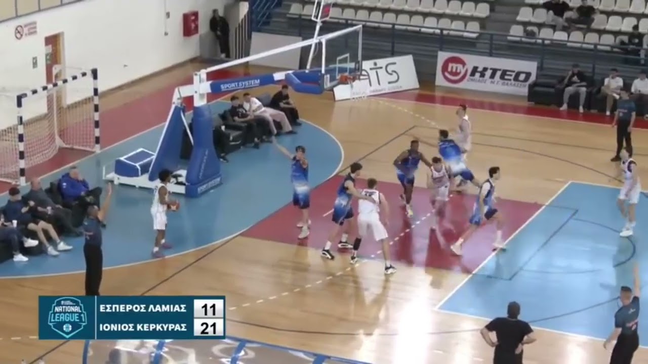 Nick Gazelas actions || Esperos Lamias player || National League 1 2025-26