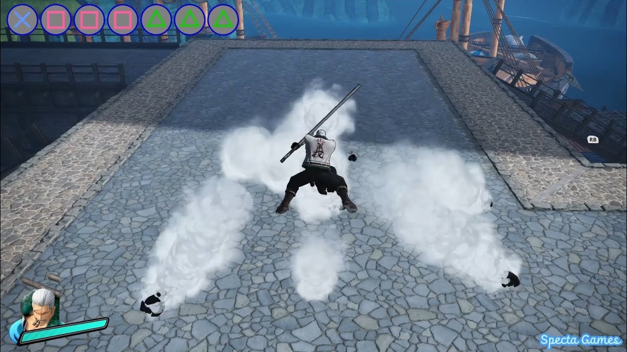 Smoker Complete Moveset | Onepiece Pirate Warrior 4