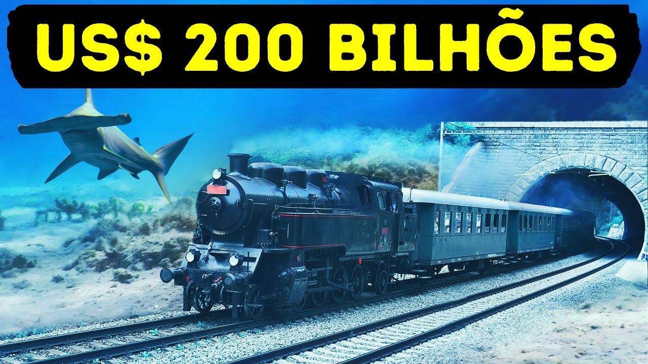 A China Pretende Construir Uma Linha Subaquática de Trem de 13.000 Km até os EUA