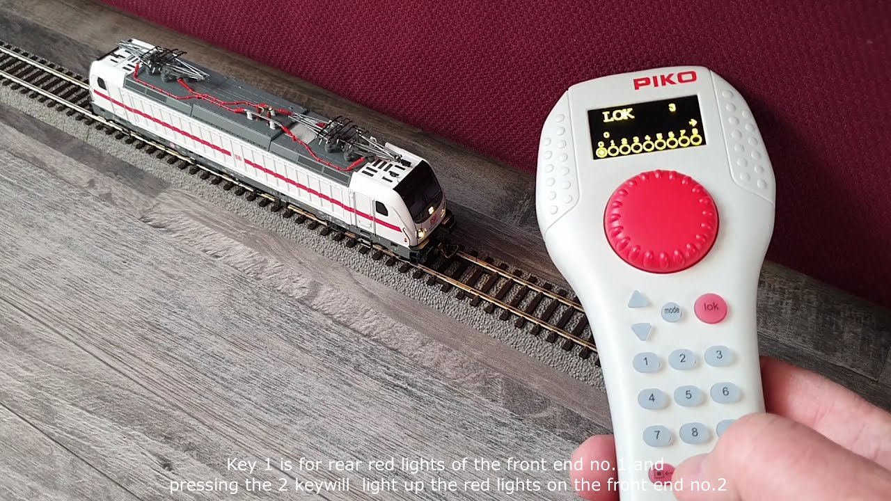 Let`s make it digital: DCC for Piko 51582-4 analog version, and running test