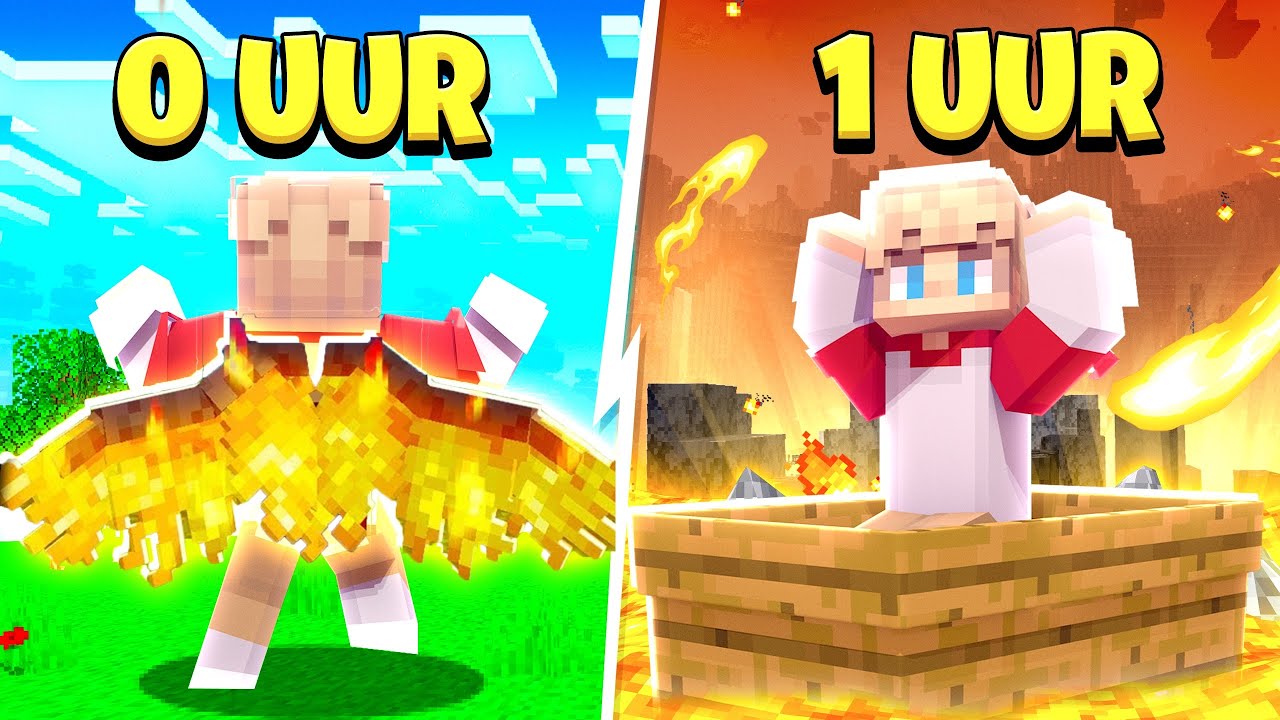 Ik Gaf Mijn Kijkers 1 Uur Om Verborgen LIFEHACKS Te Bouwen In Minecraft