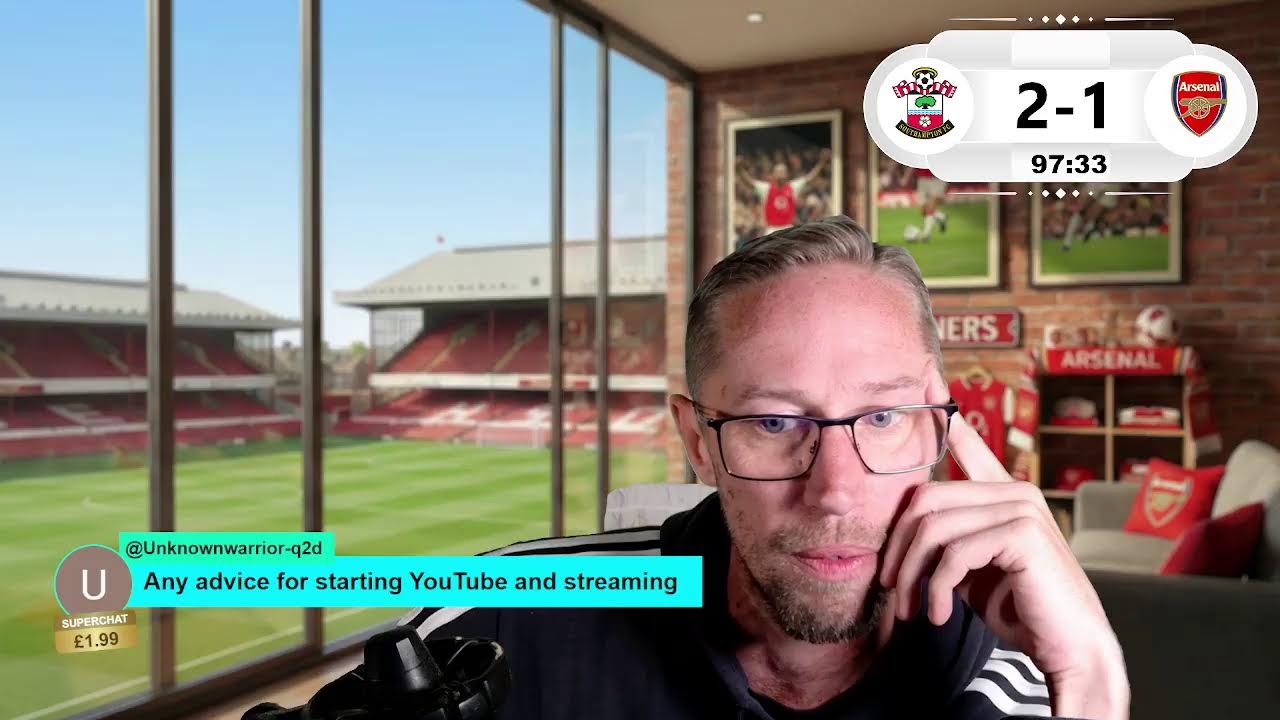 SOUTHAMPTON VS ARSENAL LIVE FA CUP WATCHALONG