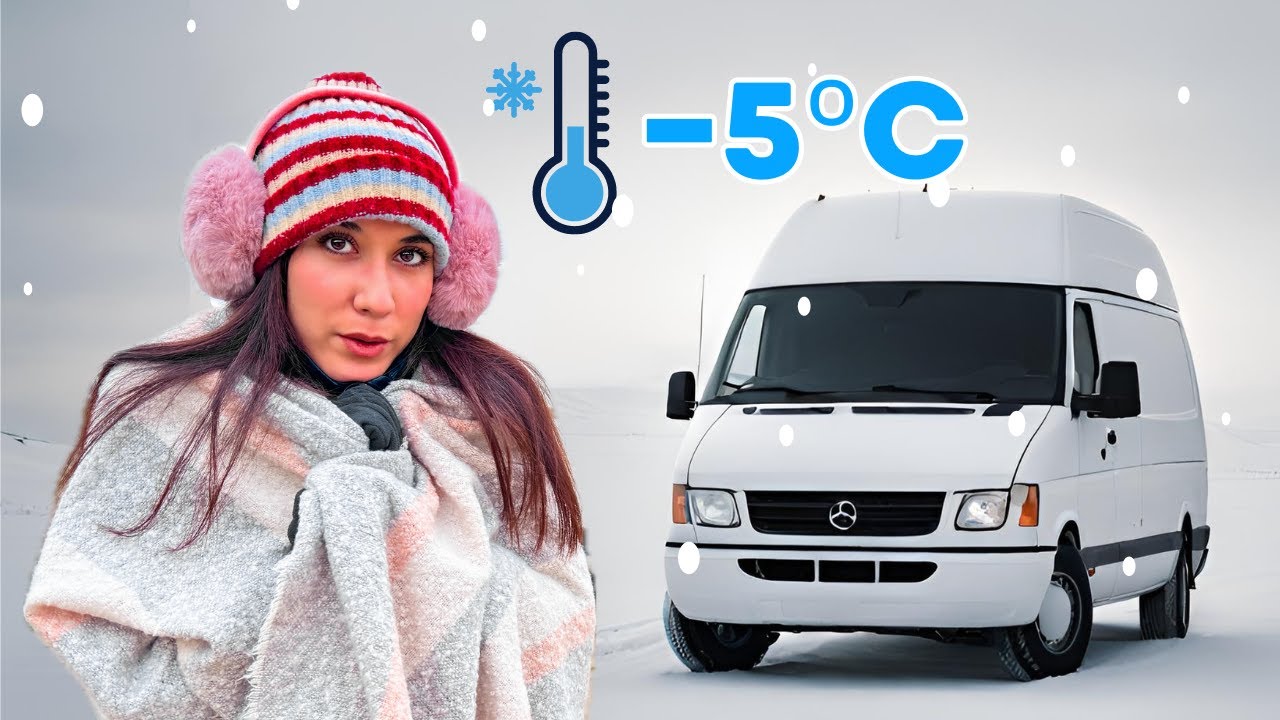 LA REALIDAD DEL INVIERNO EN FURGONETA 🧊🥶 (Nada funciona!) CAPITULO 28
