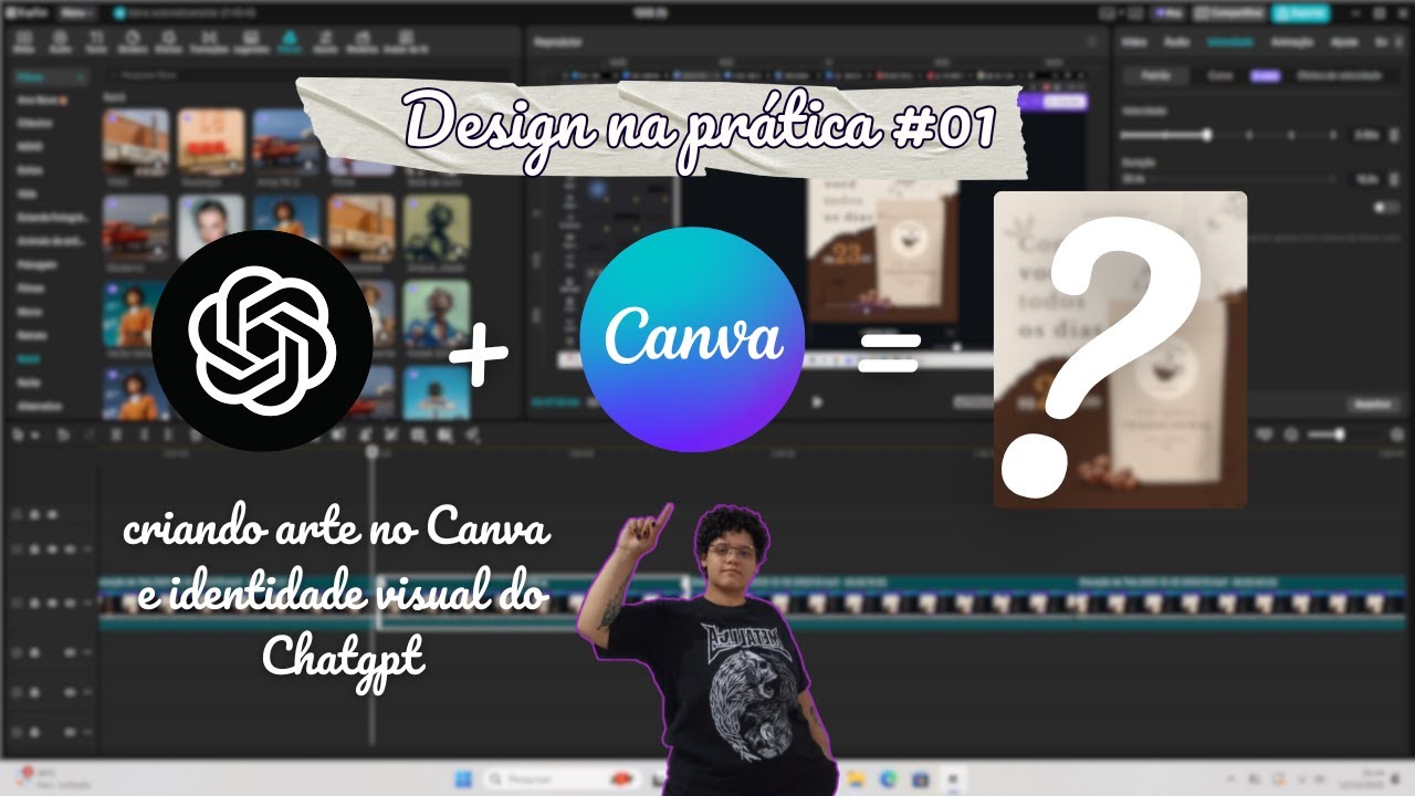 Como montar um post profissional no Canva a partir de um briefing do ChatGPT