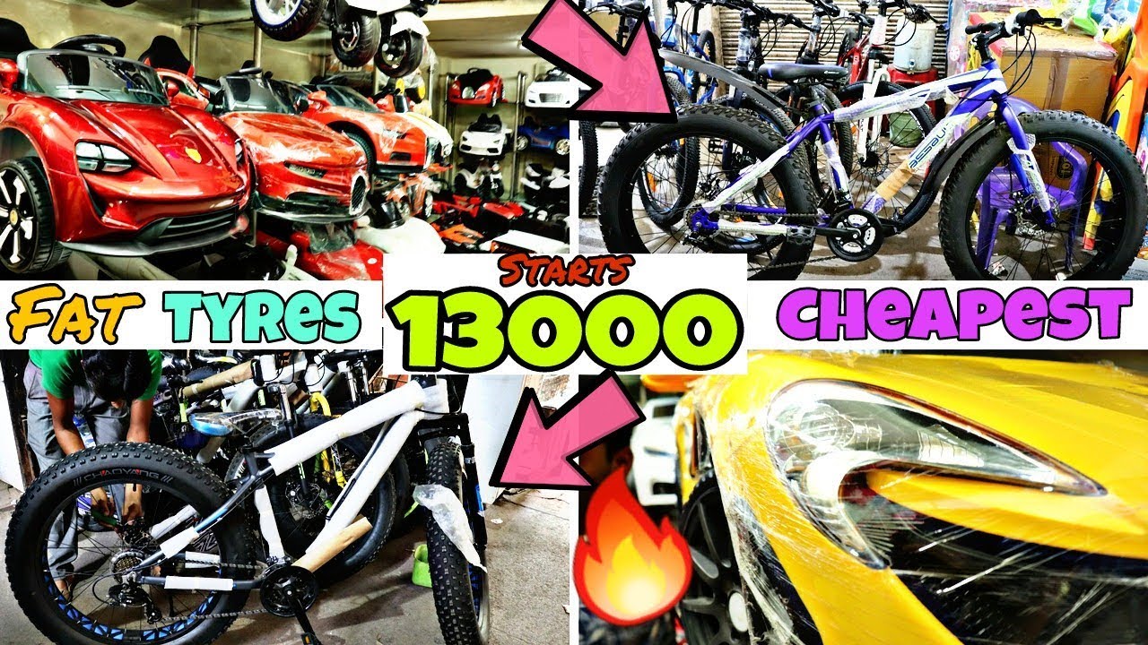 2018 Cheapest Cycle Fat Tyre Bike Market // Mountains Bike // BMX // Children Toys //