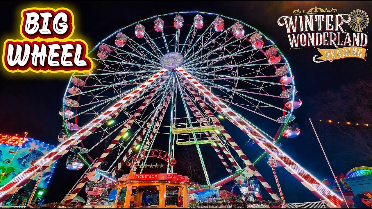 Big Wheel Sky Club Ride Winter Wonderland Reading England