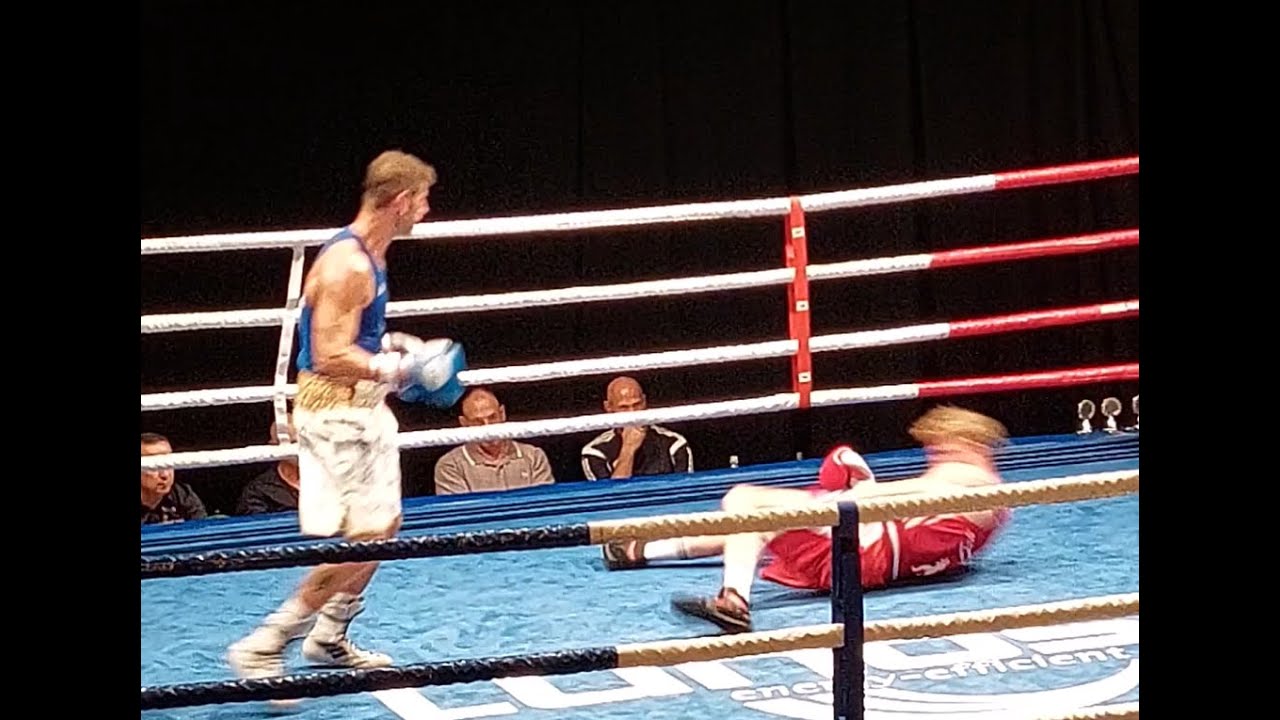 Masters Boxing Cruiserweight EM under 40y German vs Italia KO