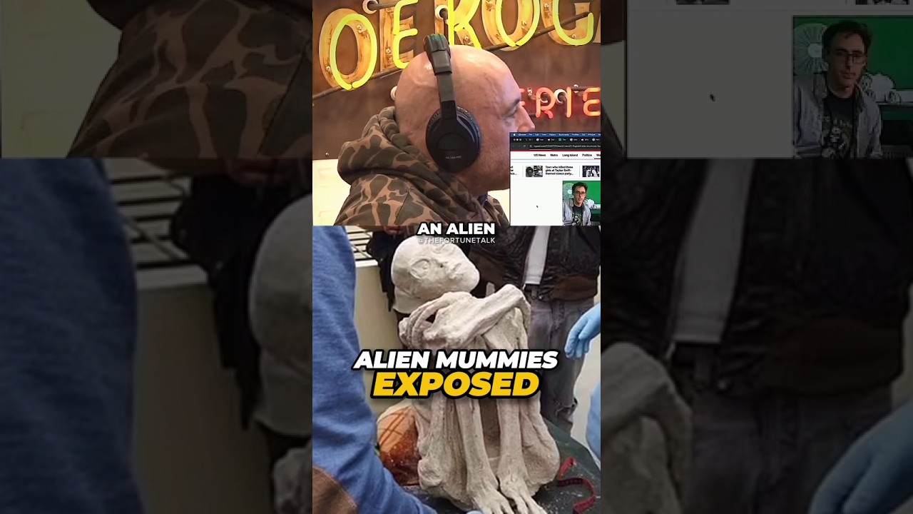 Joe Rogan SHOCKED By ALIEN Mummies