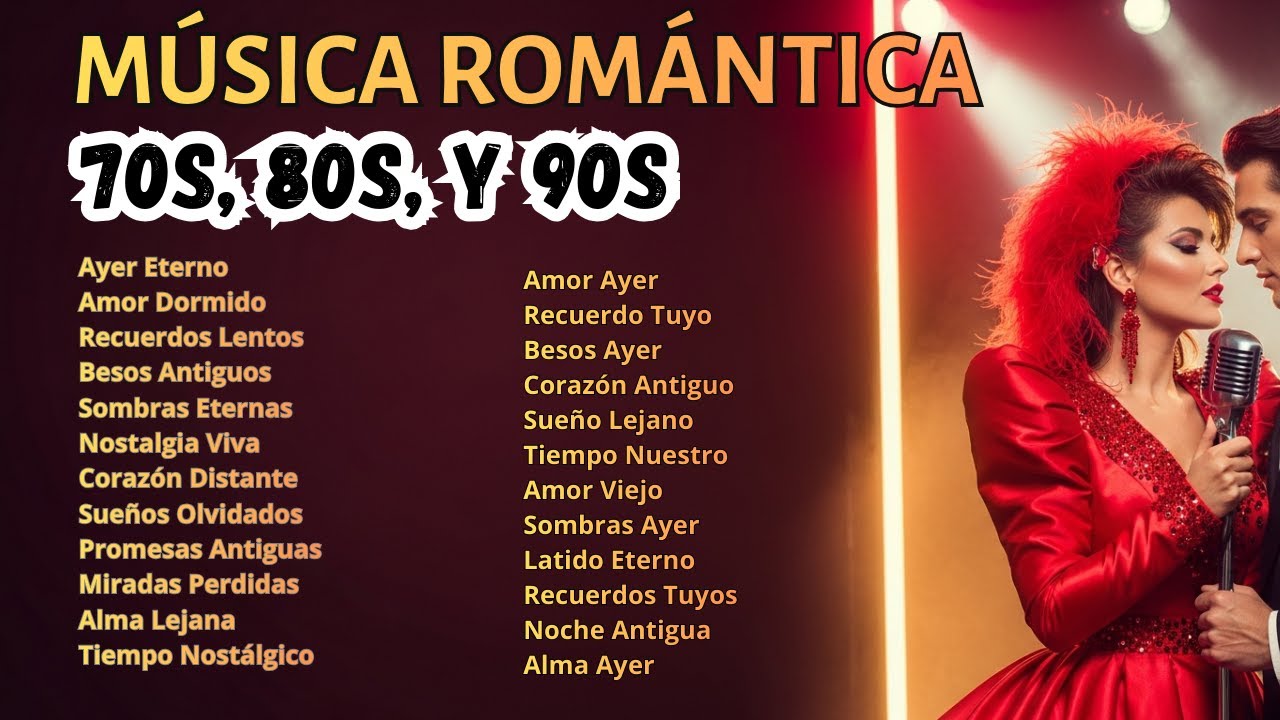Sombras de la Luna y Tú 🌹🎵 MÚSICA ROMÁNTICA DE TODOS LOS TIEMPOS 70S 80S 90S