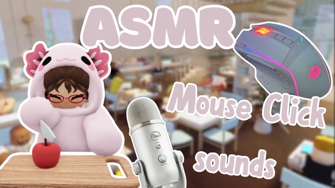 Roblox ASMR |mouse clicking |no talking