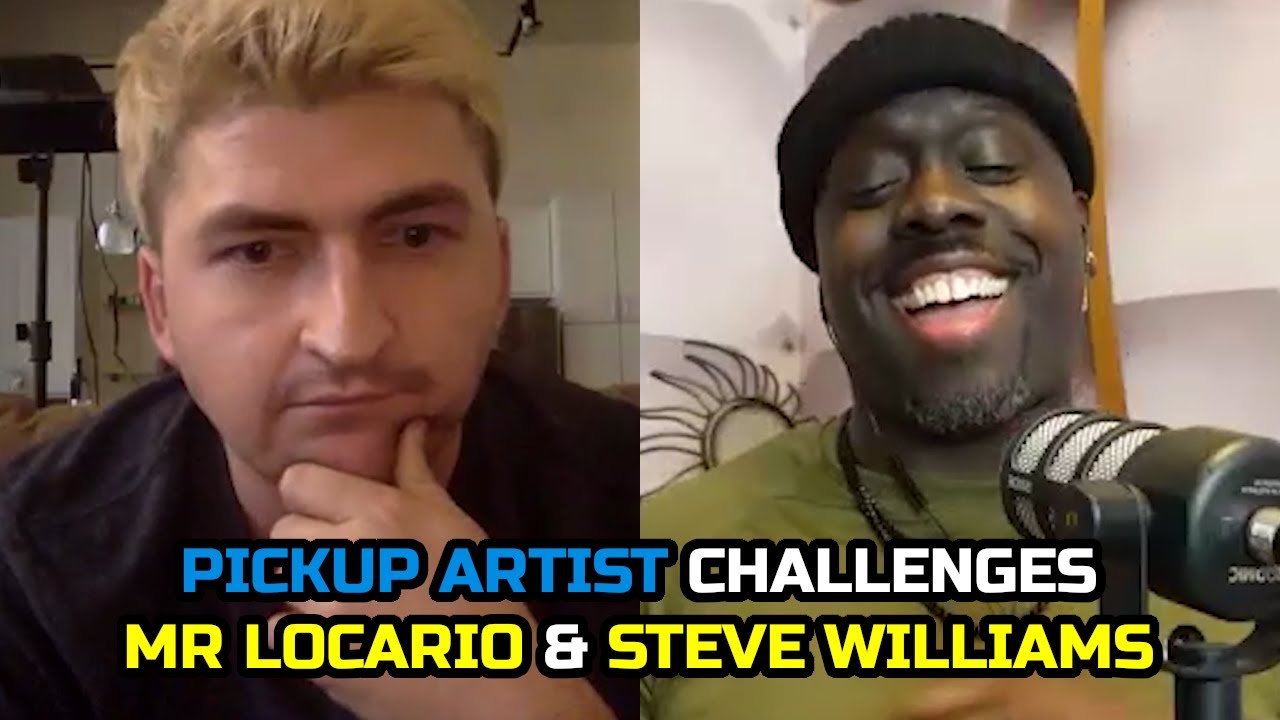 Pickup Artist Challenges Mr Locario & The Dating Coach Panel [Ice White] [@mrlocario]