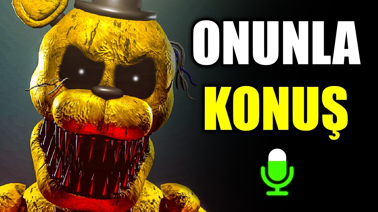Yayınlanmayan FNAF Yapay Zeka Oyunu