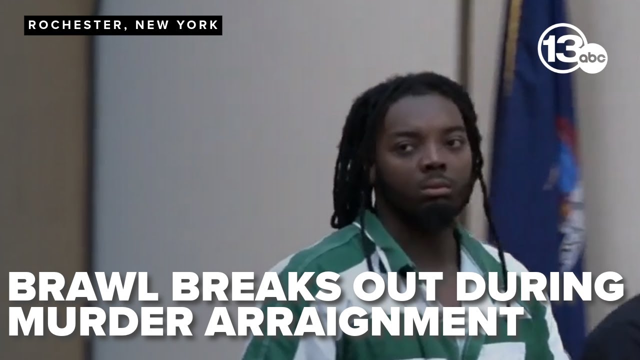 Brawl breaks out in Rochester City Court during murder arraignment