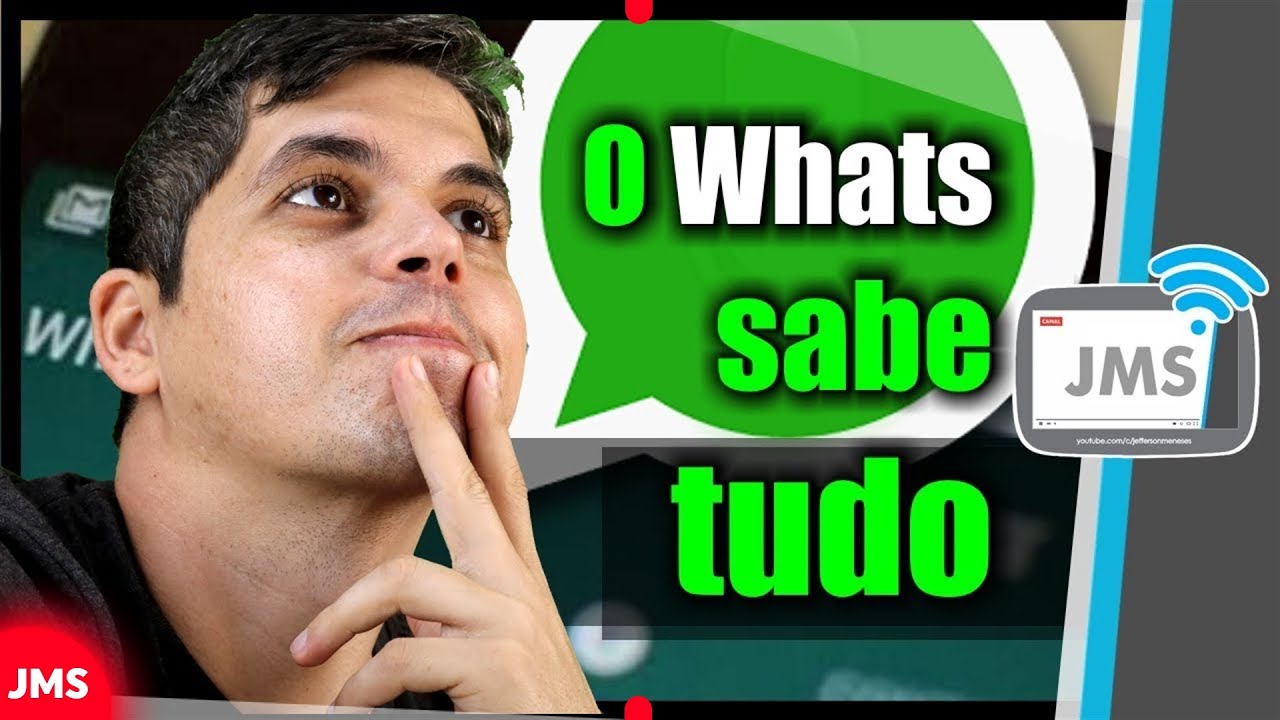 Você Sabia que o WhatsApp SABE QUASE TUDO sobre você