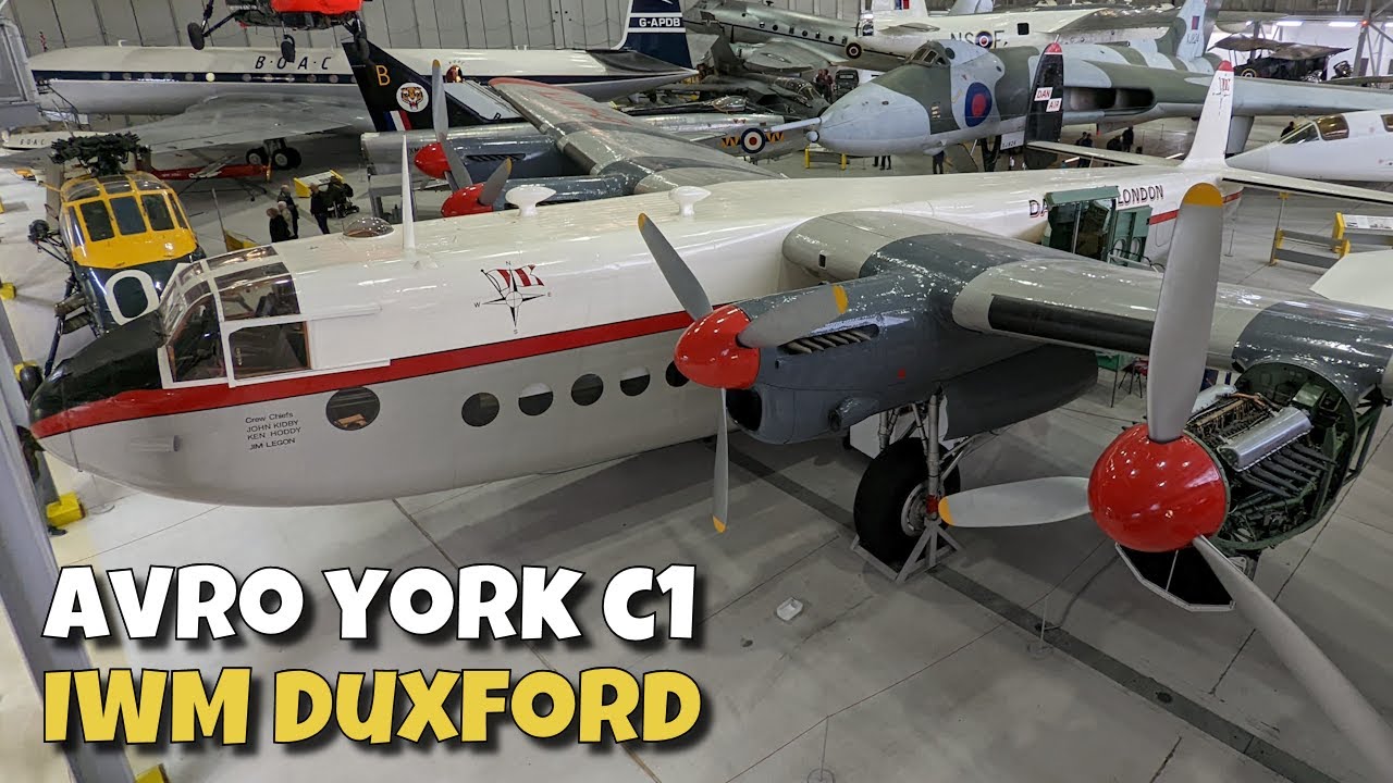 ONBOARD TOUR AVRO YORK C1 • IWM Duxford