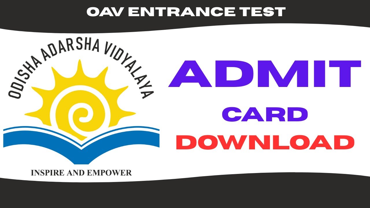 OAV Admit Card Download 2025 | How to Download OAVS Hall Ticket | Step-by-Step