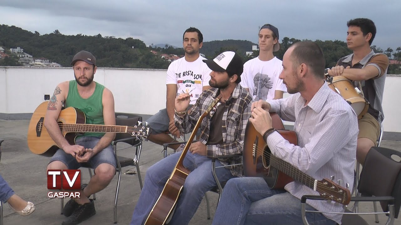 Banda Pir&atilde;o Catarina concede entrevista &agrave; TV Gaspar