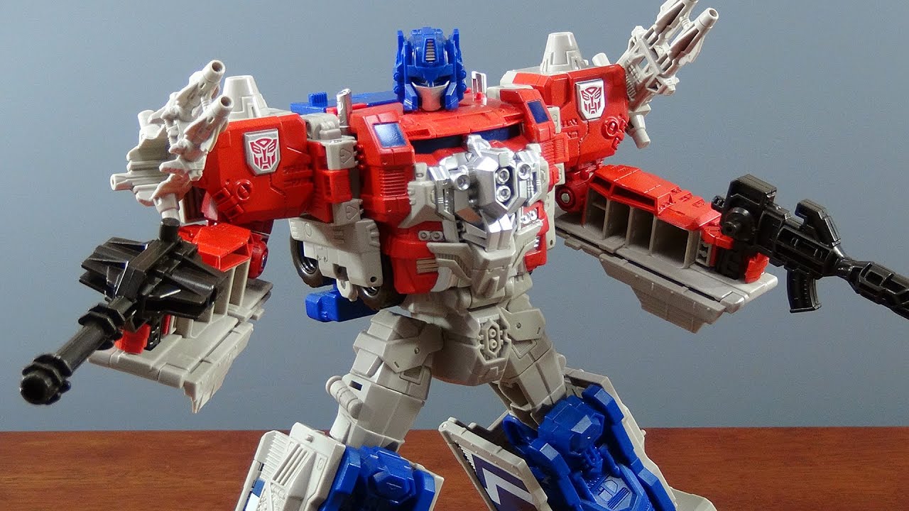 【復活の司令官】パワーマスターオプティマス！【スーパージンライ】TRANSFORMERS GENERATIONS TITANS RETURN 