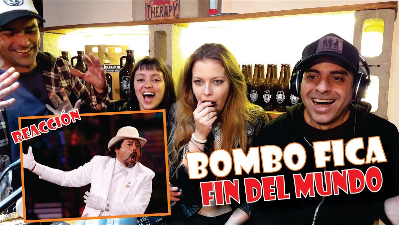 Argentinas REACIONAN a BOMBO FICA por primera véz - Chiste del FIN DEL MUNDO!!!