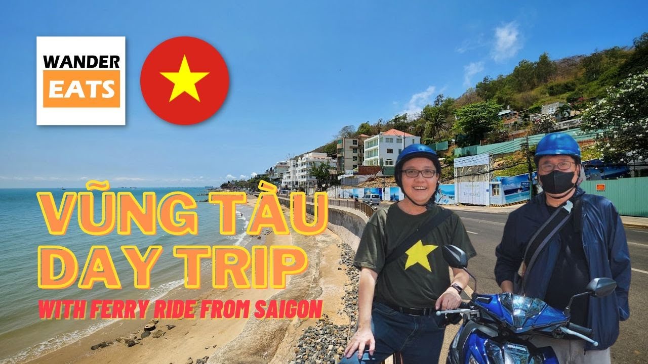 Vlog: VUNG TAU Day Trip with Ferry Ride via SAIGON RIVER (Subtitle Available)