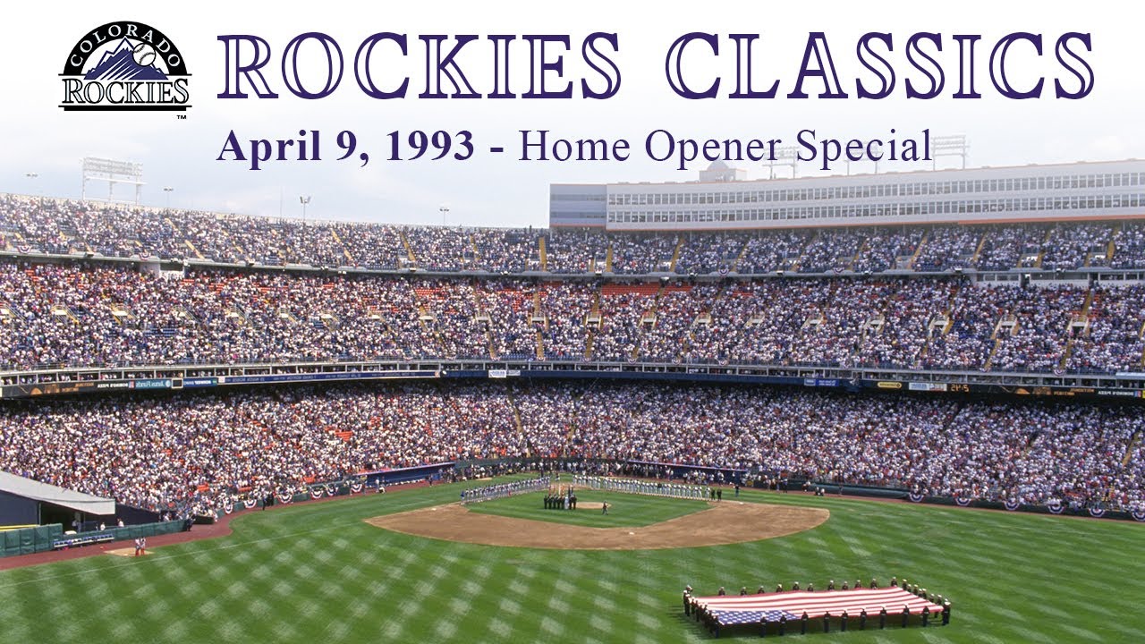 Rockies Classics - Home Opener Special (April 9, 1993)
