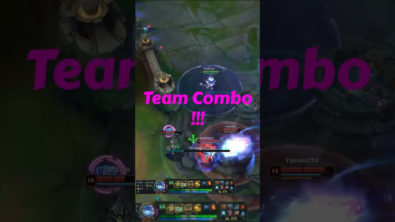 Team Wombo Combo - Amumu Jungle #shorts #joincombo