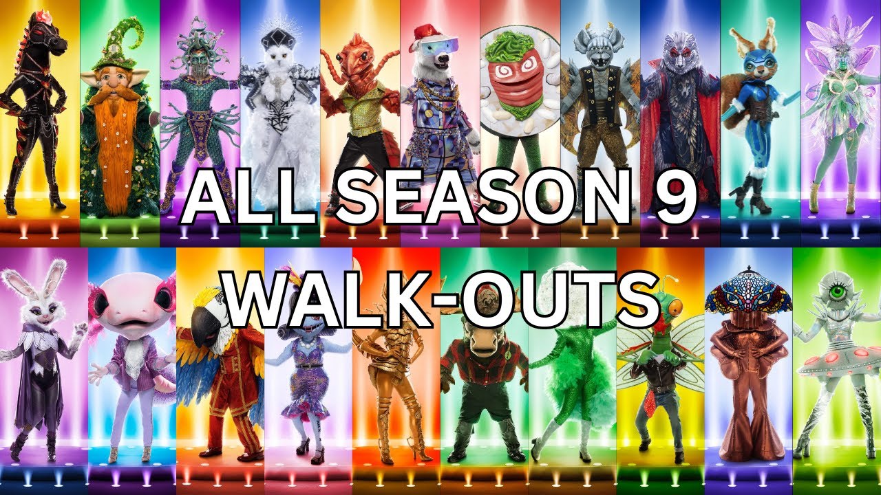 ALL SEASON 9 WALK-OUTS!! (Including Panellists)