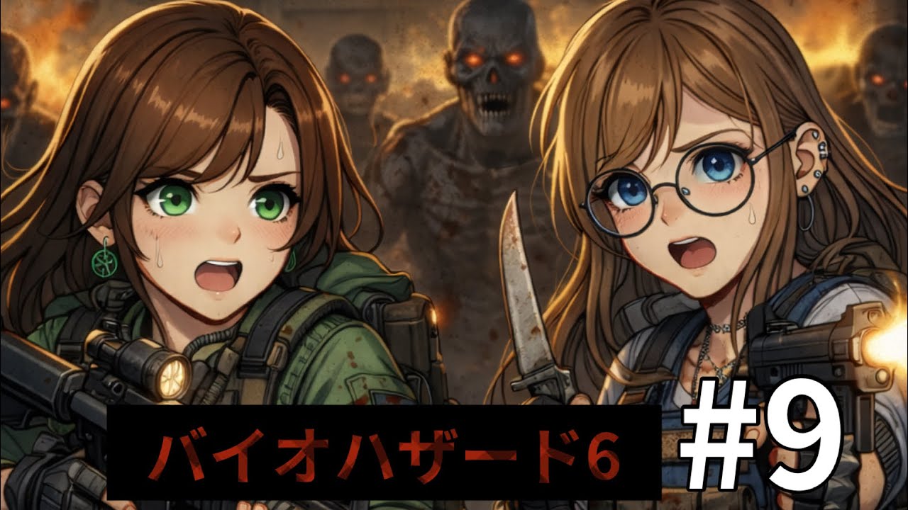 バイオハザード6 レオン編 初見プレイ#9