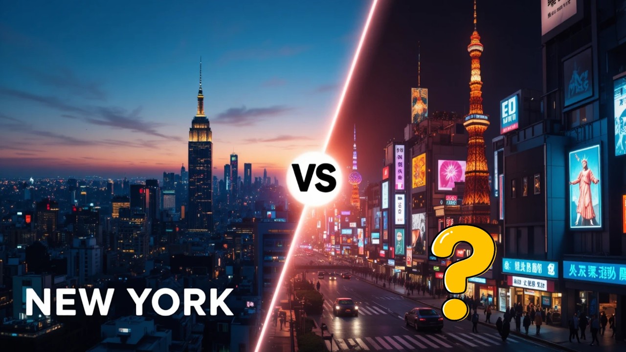 New York and Tokyo Compared: Population, Economy, Culture & Technology Explained