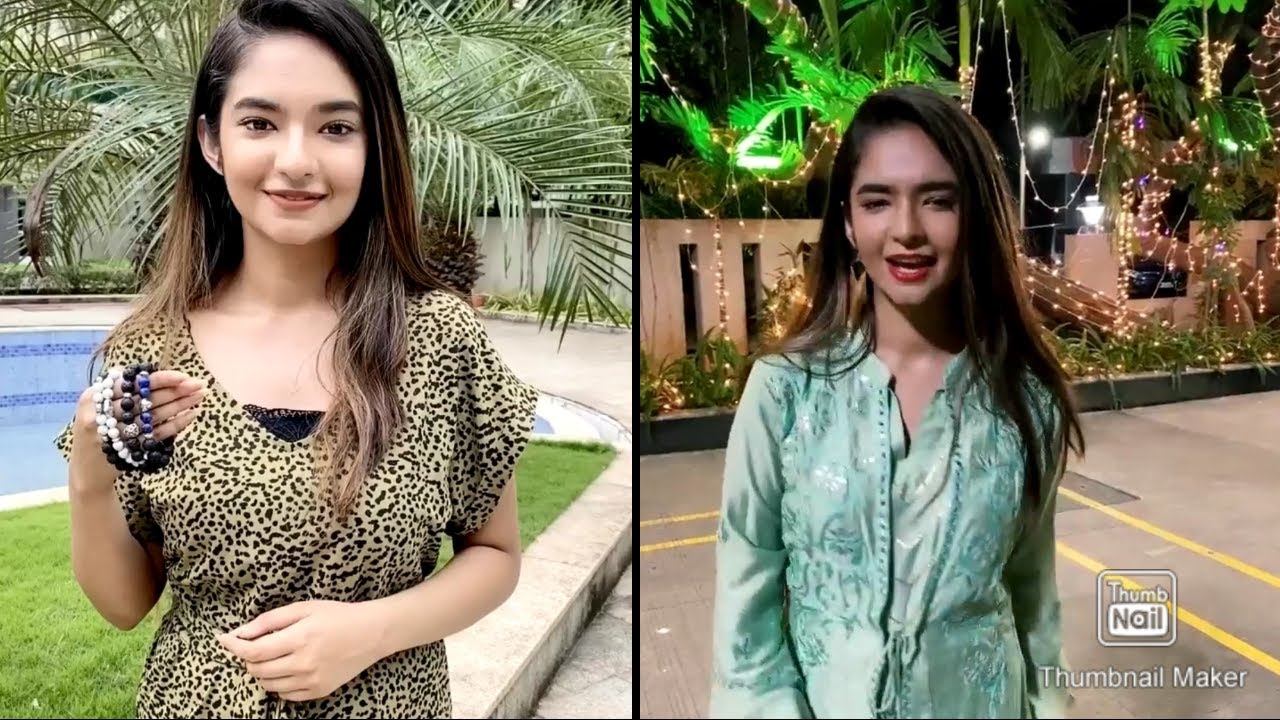 Anushka Sen Musically tik tok new video