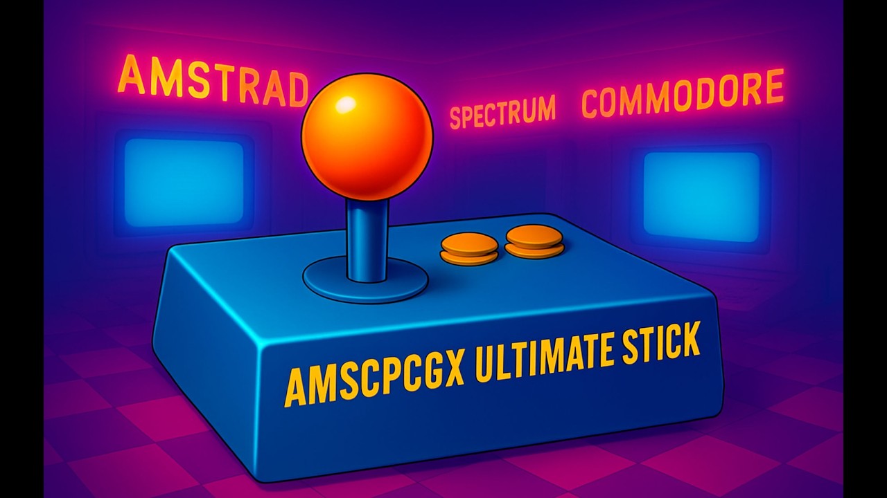 AMSCPCGX Ultimate Stick para micros de 8 bits