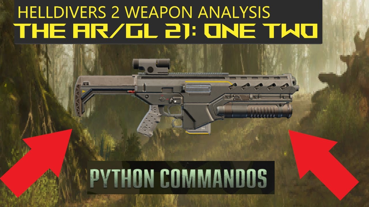 Helldivers 2 Weapon Analysis: The AR/GL-21 One Two