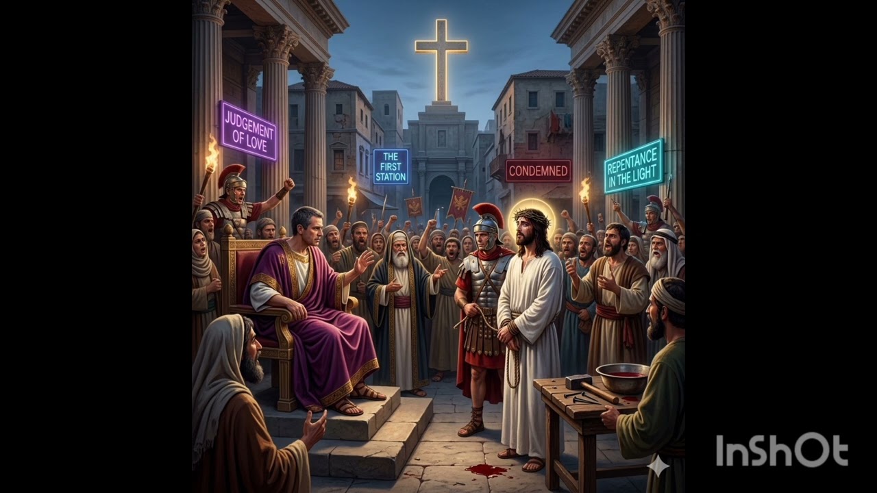 Chúa Bị Kết Án Vì Con 🙏 Suy Niệm Đàng Thánh Giá – Chặng I 🙏Chúa Giêsu Bị Kết Án Tử Hình 🙏 Thánh Ca 