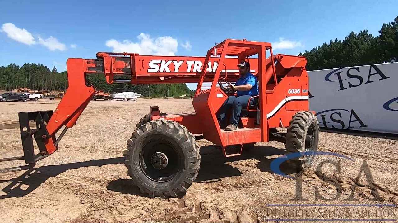 Lot 2009: 1990 Skytrak 6036 Telehandler Will Be Sold At Auction!