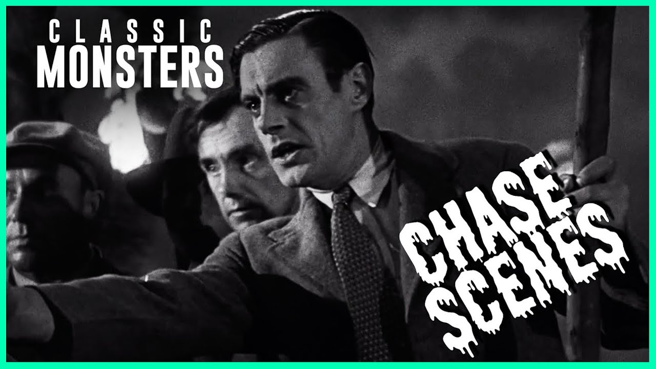 Monster Hunters | Chase Scenes in Classic Monster Movies | Fear