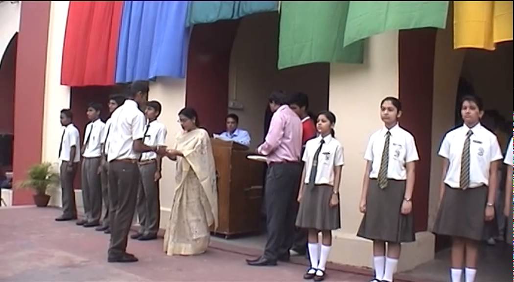 Investiture Ceremony 2011 at St. Patrick's School, Asansol