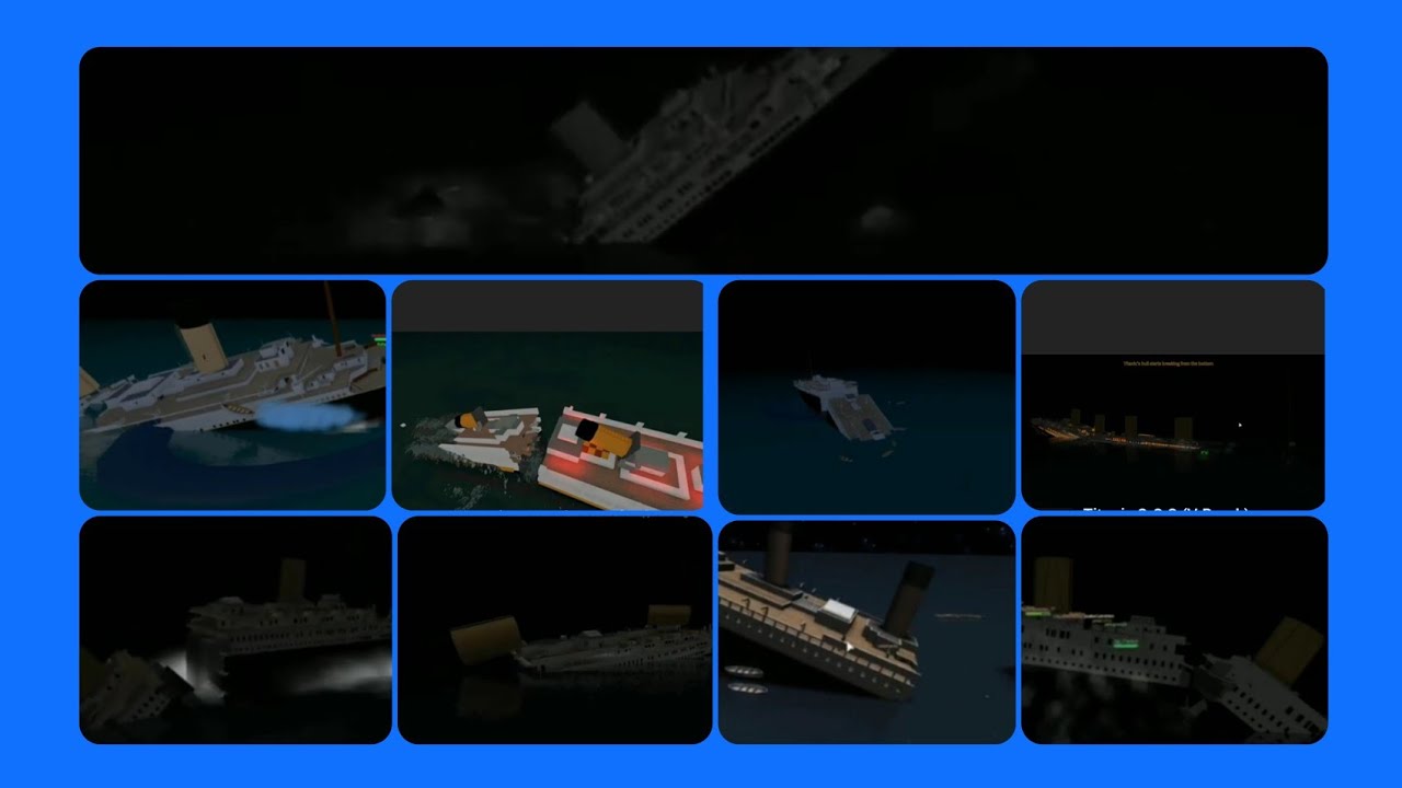 All Roblox Titanic's Breakup