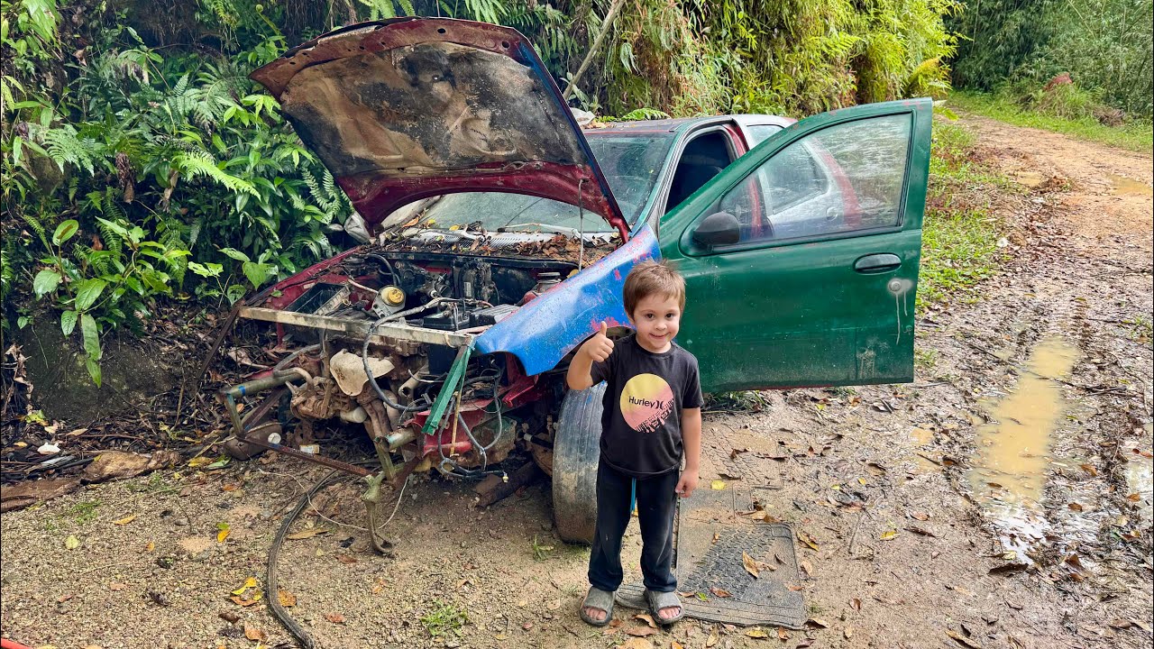 FIZ O PALIO DO NENEM FUNCIONAR DEPOIS DE MUITO TEMPO PARADO. Thiago velho 