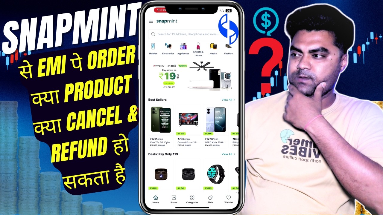 Can an order from Snapmint on EMI be cancelled and refunded? | Snapmint EMI Order Cancel📌