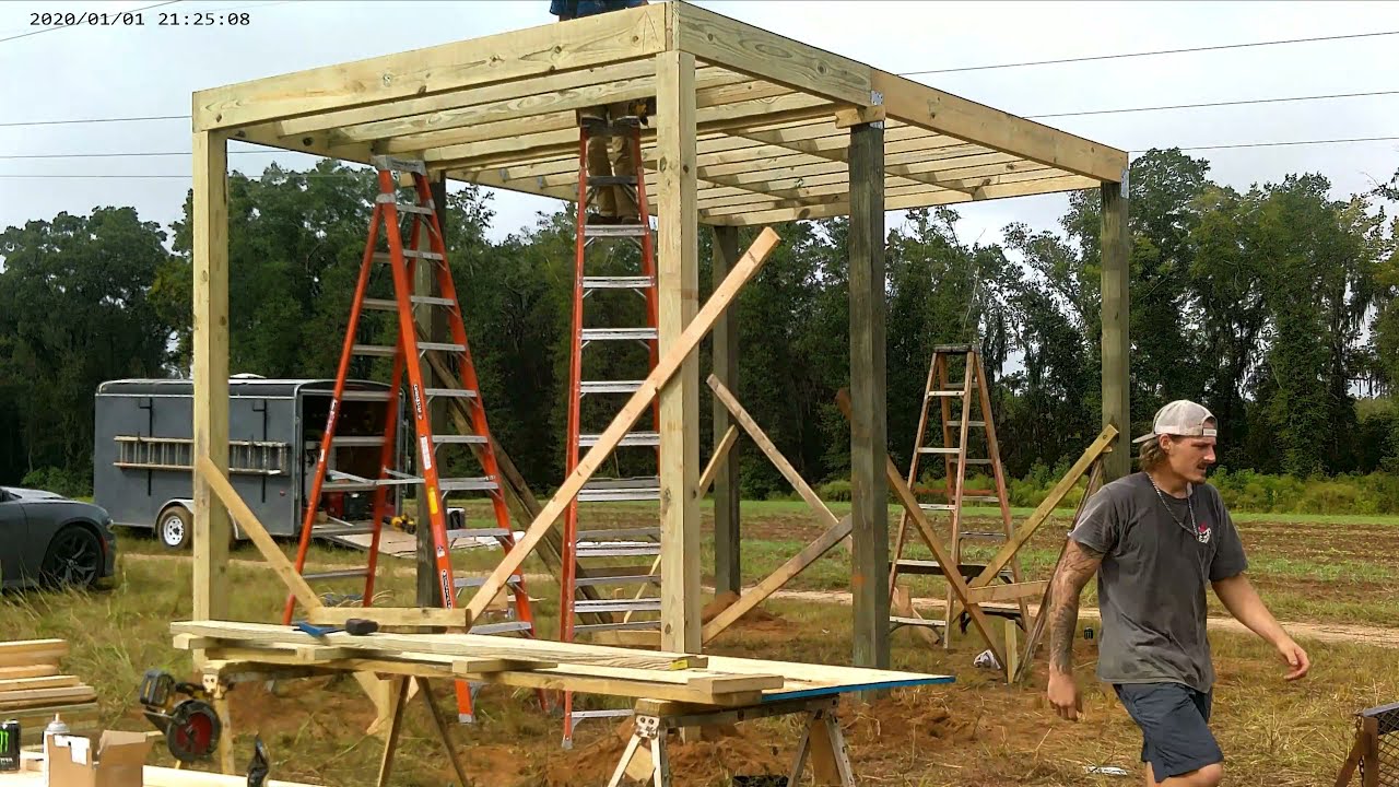 Biggest Deer Stand Ever!! Part 1