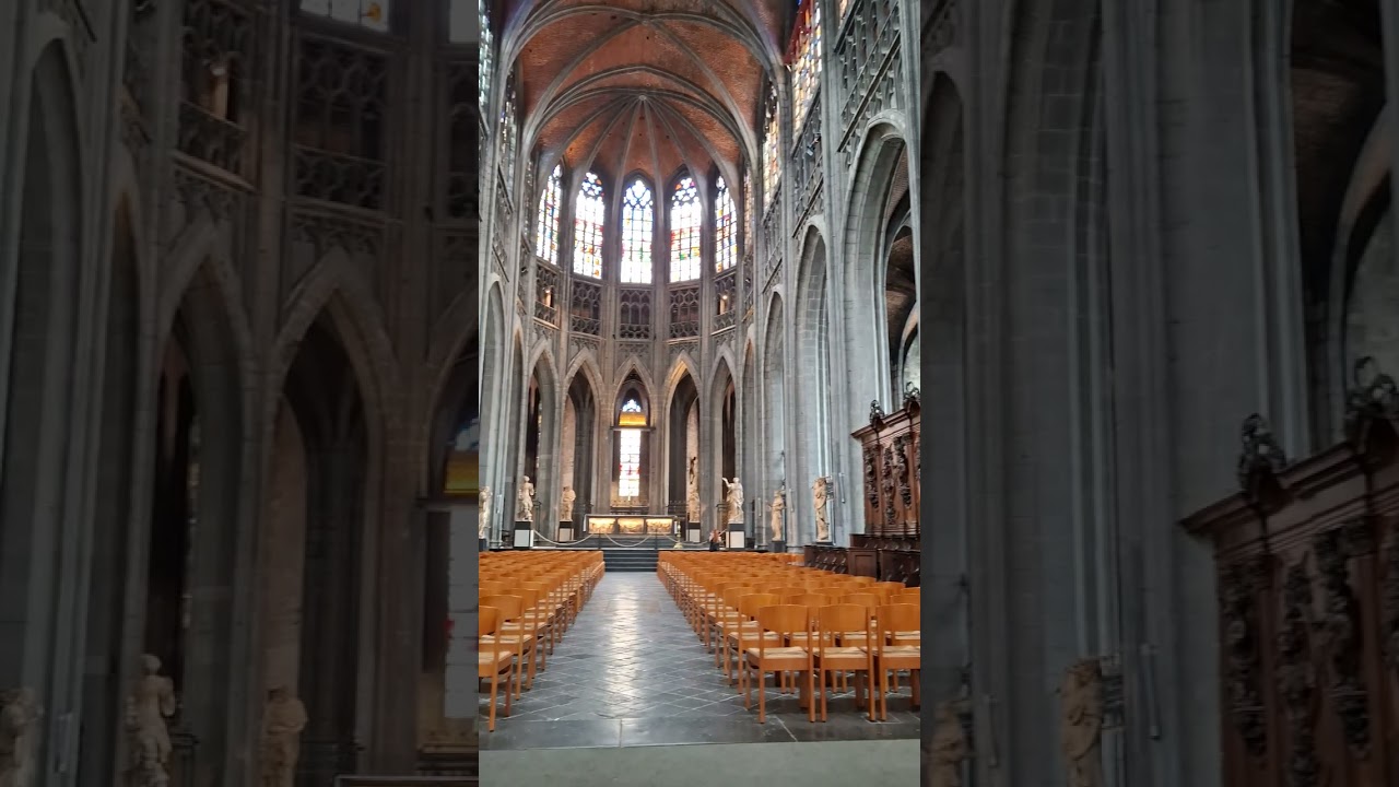 Saint Waltrude Collegiate Church. Coll&eacute;giale Sainte-Waudru. Mons, Belgium 🇧🇪