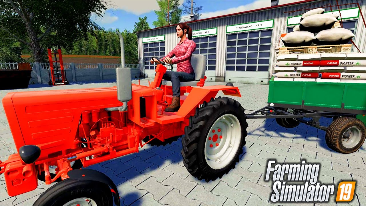 🔥 T-25 Władimirec i Kobieta za Sterami 🦹‍♀️👨🏼‍🌾 Rolnicy z Miasta 😍 Farming Simulator 19 🚜